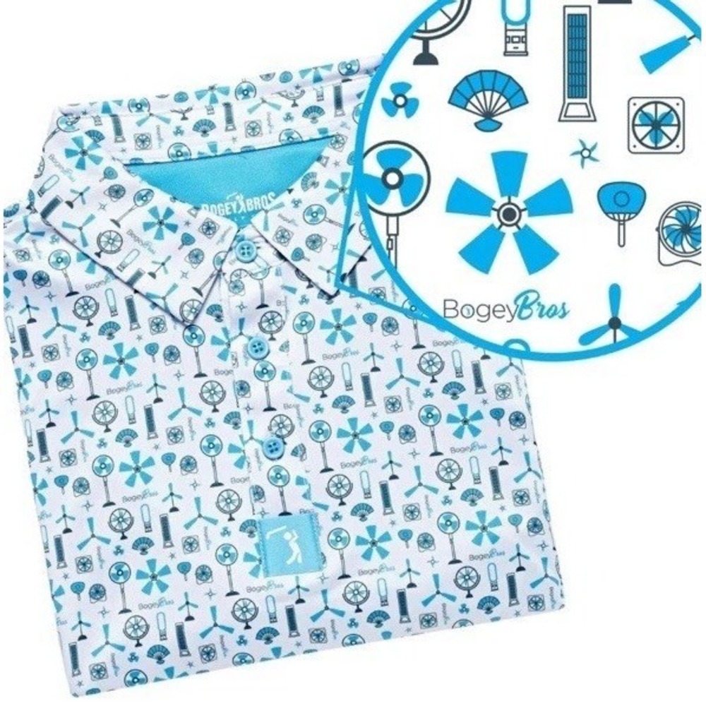 Mens Bogey Bros Golf Exclusively Fans Polo Shirt Sz XL EC
